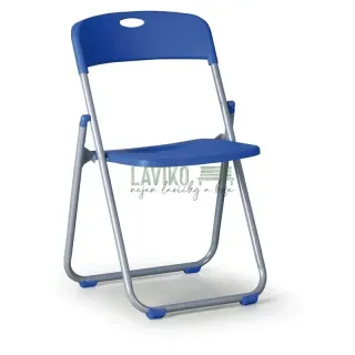 Jídelní židle SKLÁDAČKA, modrá