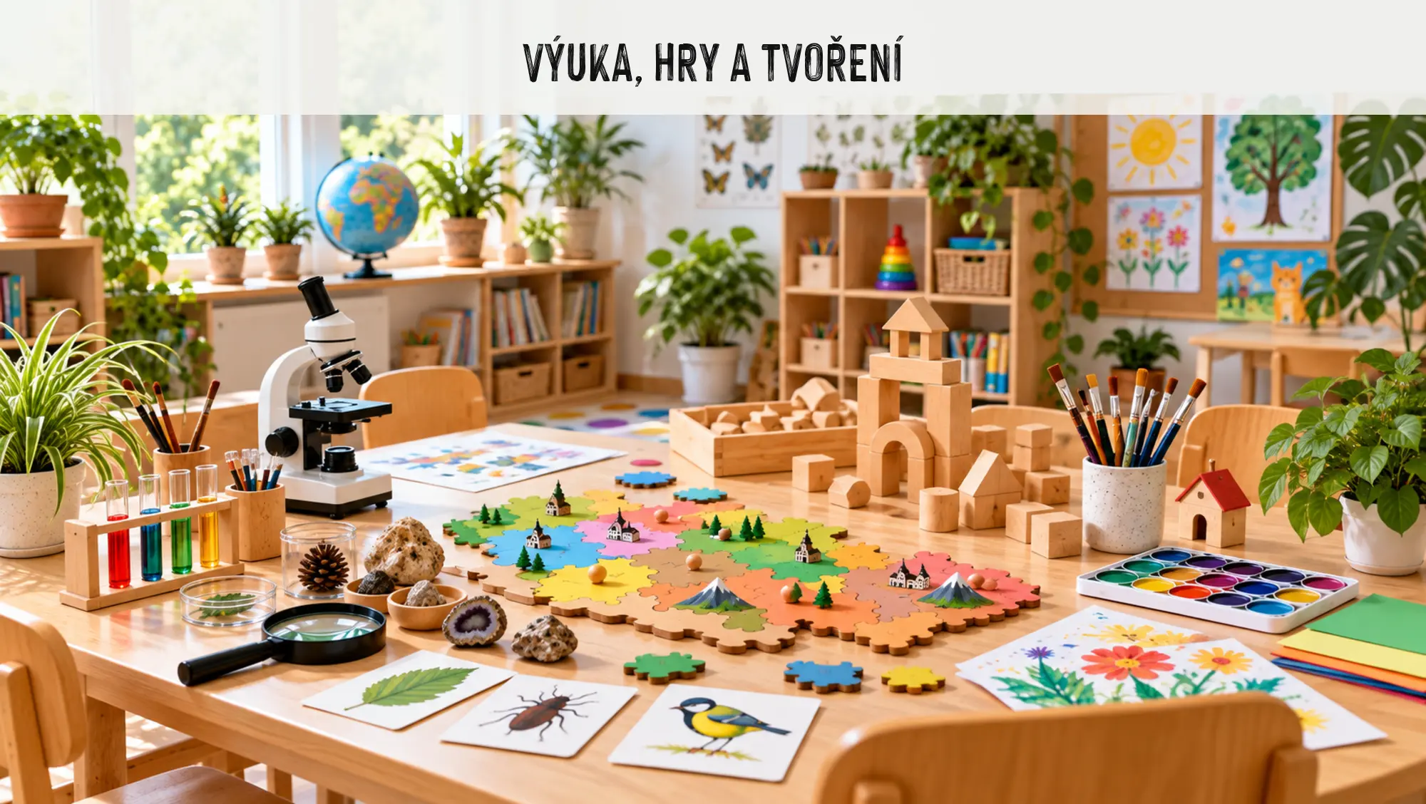 Výuka, hry a tvoření