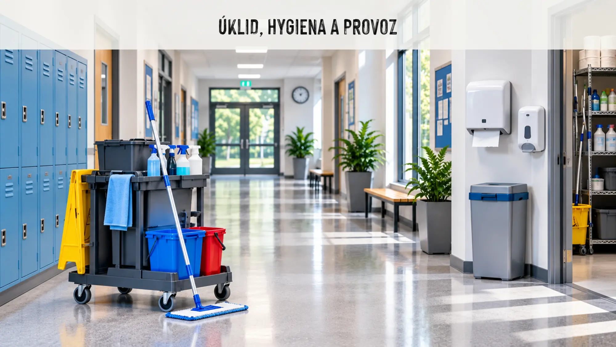 Úklid, hygiena a provoz