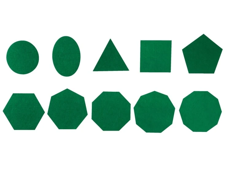 Číselné GEOMETRICKÉ TVARY