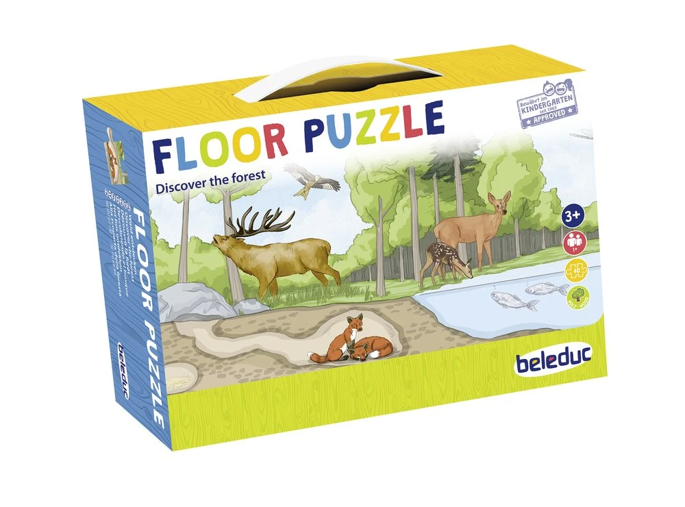 Beleduc Podlahové puzzle Les