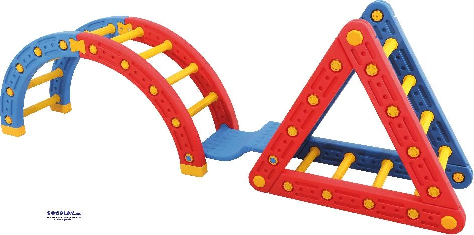 Eduplay Most k balančnímu kolu a lezeckému trojúhelníku