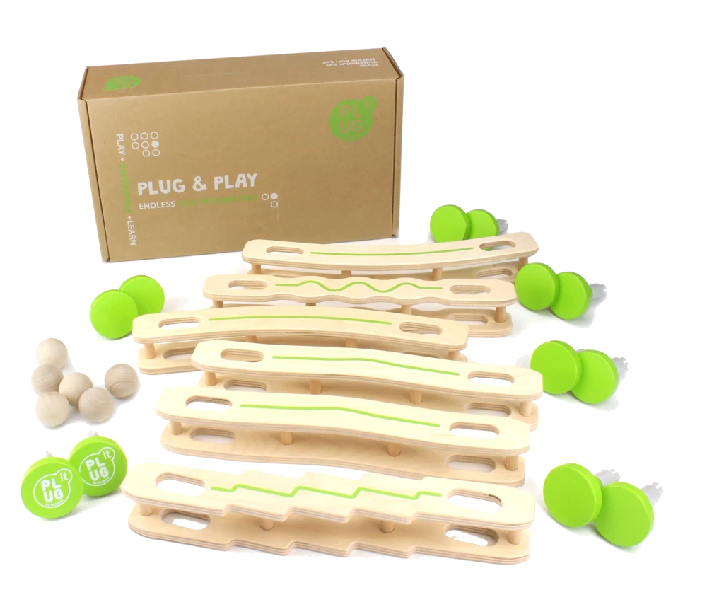 Beleduc Plug It Kuličková dráha