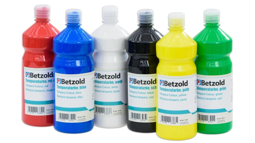 Betzold Temperové barvy 6 kusů