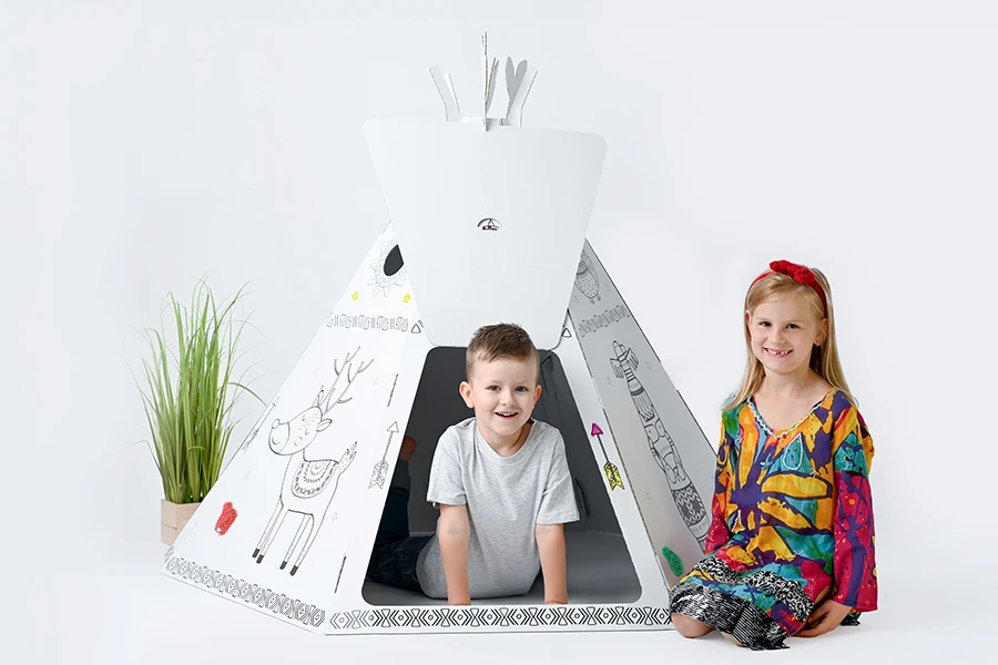 Tektorado Kartonové Tee-pee