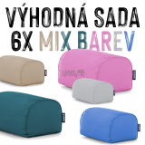VÝHODNÁ SADA - 6x Taburet KOKY, mix barev