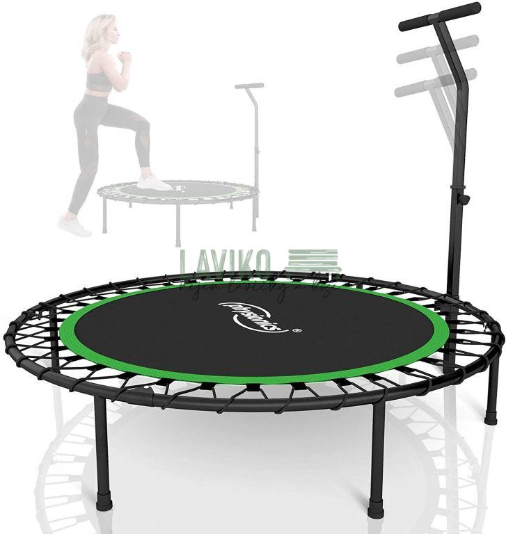 Mini trampolína PHYSIO EX, s madlem