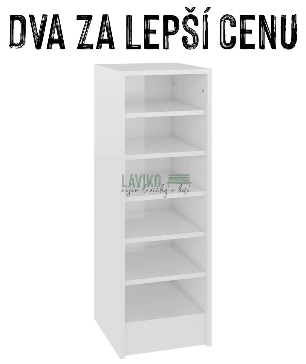 VÝHODNÁ SADA - 2x Botník DEROZEN, bílá