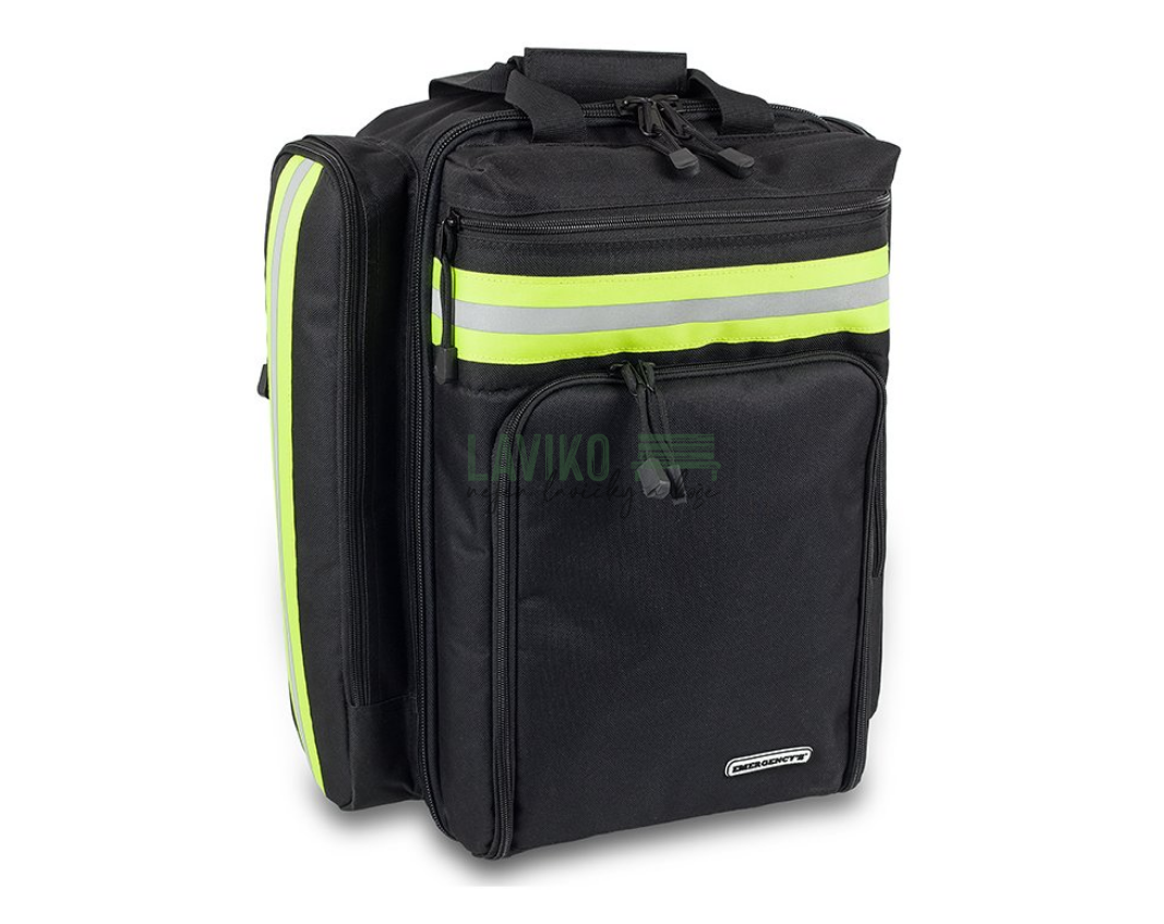 Zdravotnický batoh Rescue Black s ochranou proti dešti - 25 litrů