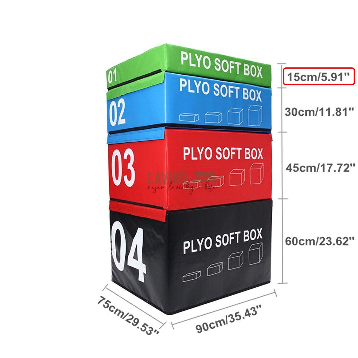 PLYOBOX set, díl č. 1, 90 x 75 x 15 cm