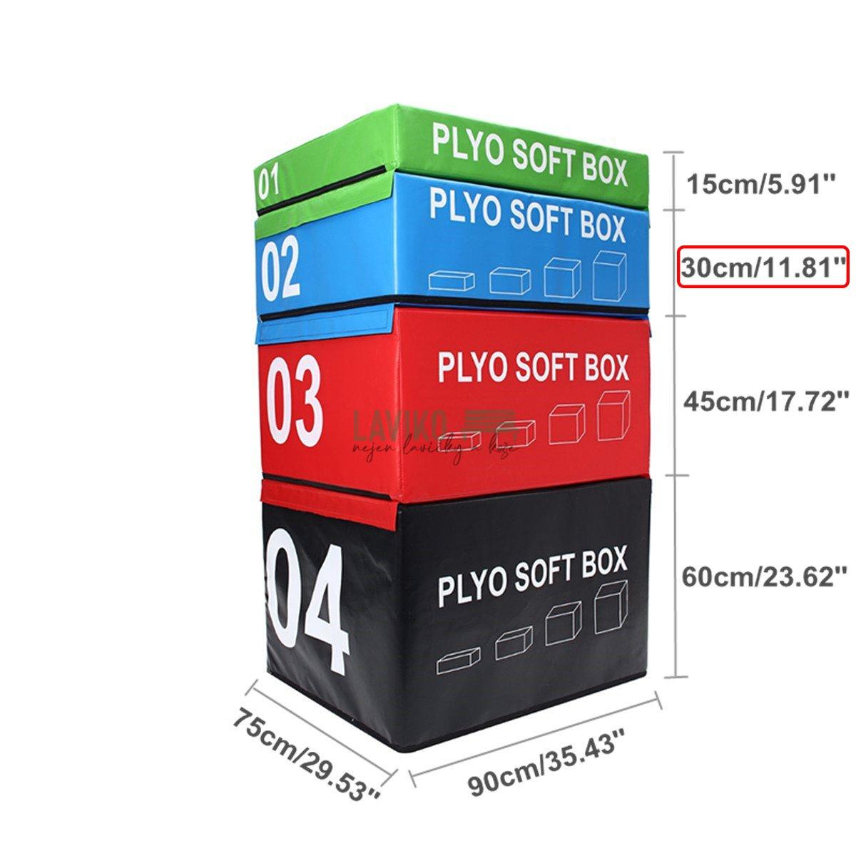 PLYOBOX set, díl č. 2, 90 x 75 x 30 cm