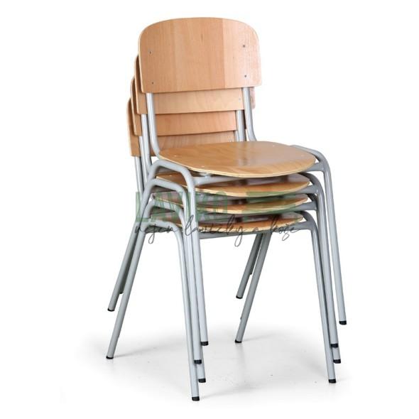 VÝHODNÁ SADA - 4x Jídelní židle CAREY
