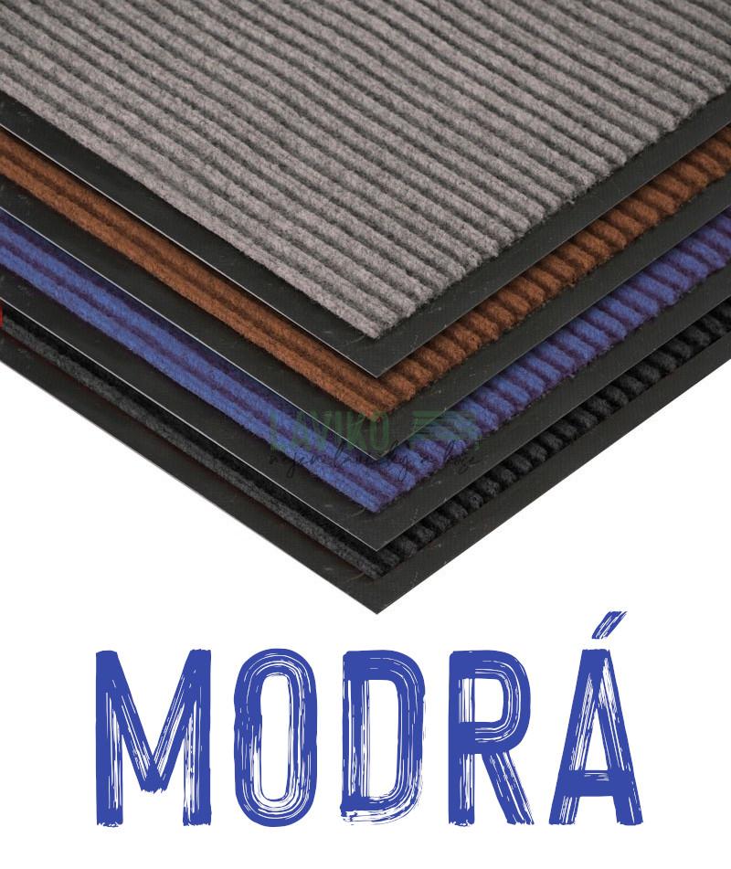 Vstupní textilní rohož ZENO, více rozměrů, modrá