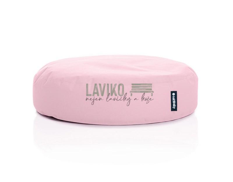 Sedací vak MAKO, světle růžový