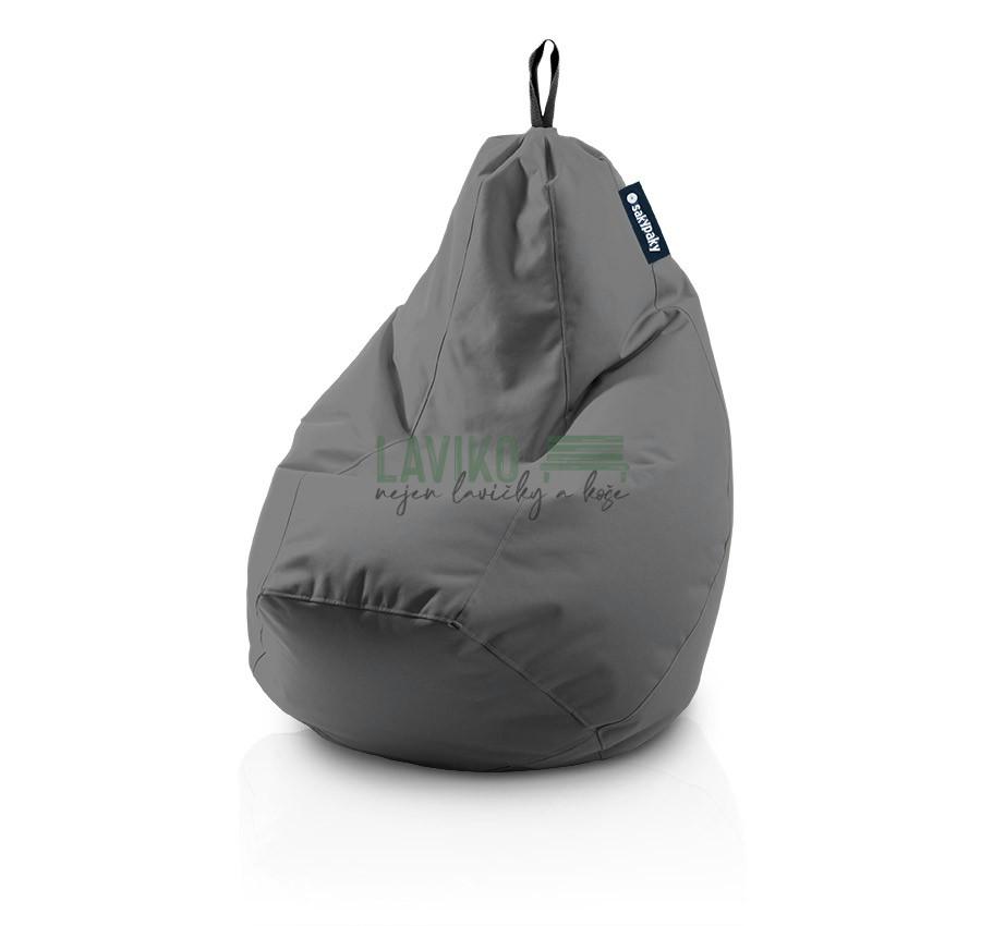 Sedací vak BANDO, tmavě šedý