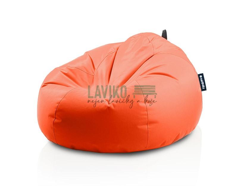 Sedací vak DAVI, oranžový