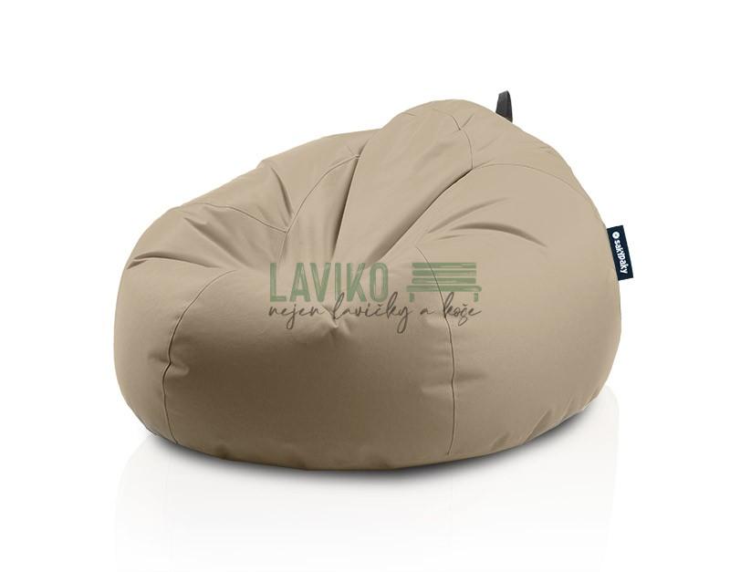 Sedací vak DAVI, hnědý