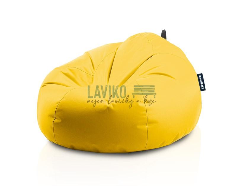 Sedací vak DAVI, žlutý