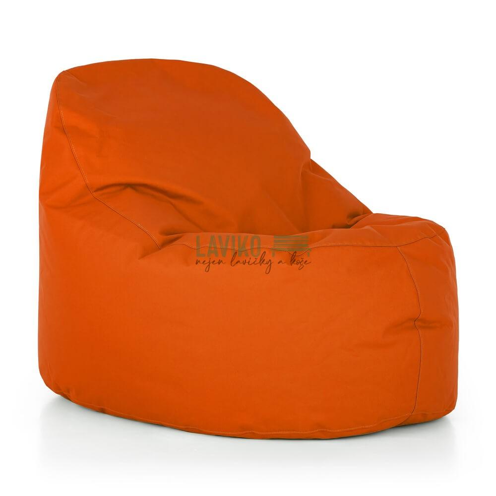 Sedací vak TIFANY, oranžový