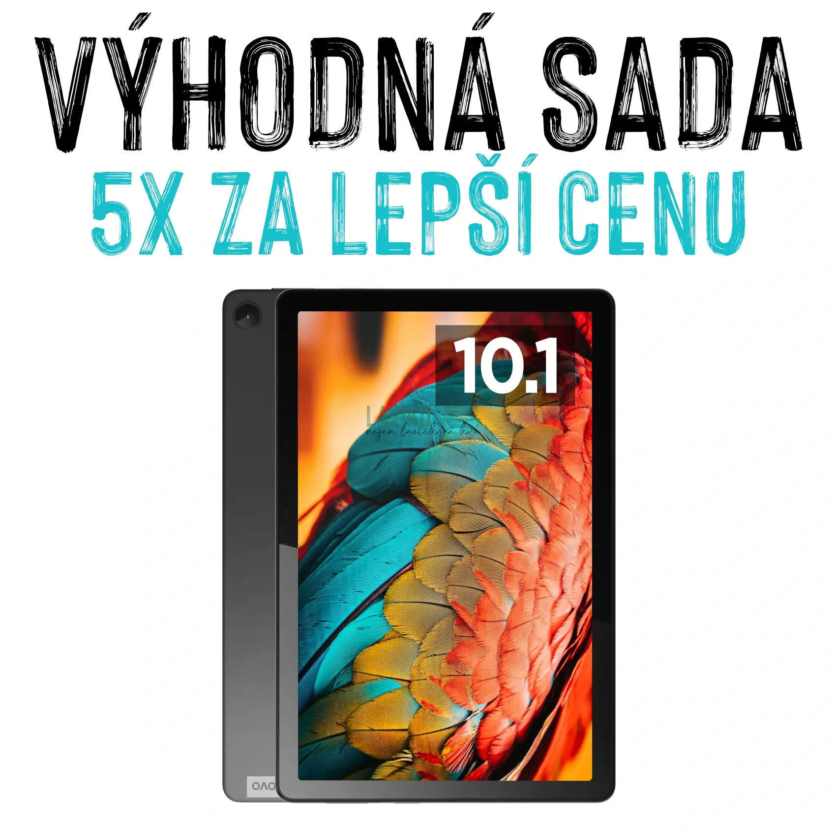 VÝHODNÁ SADA - 5x Tablet Lenovo Tab M10 (3rd Gen), 4GB/64GB, šedý