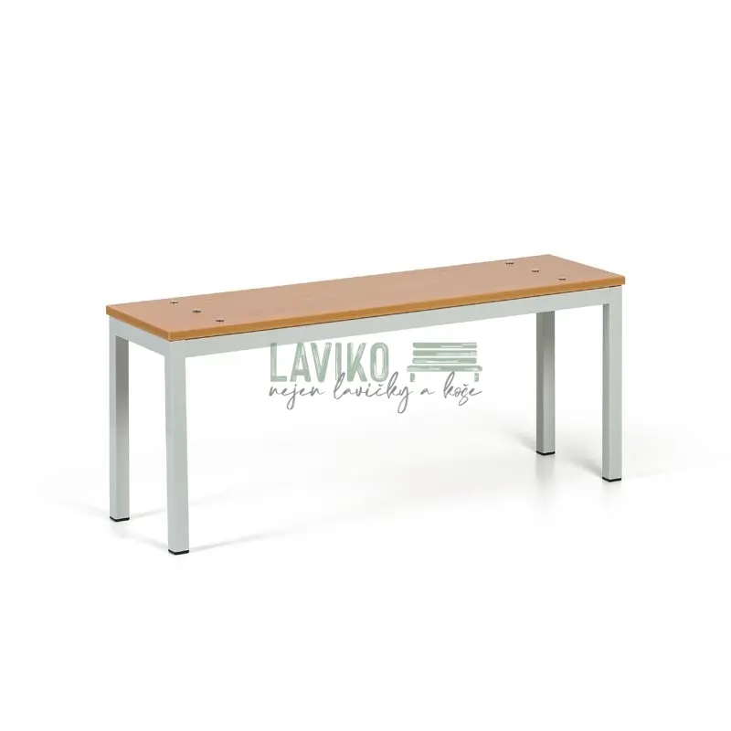 Šatní lavička PORTO, 100 cm, buk