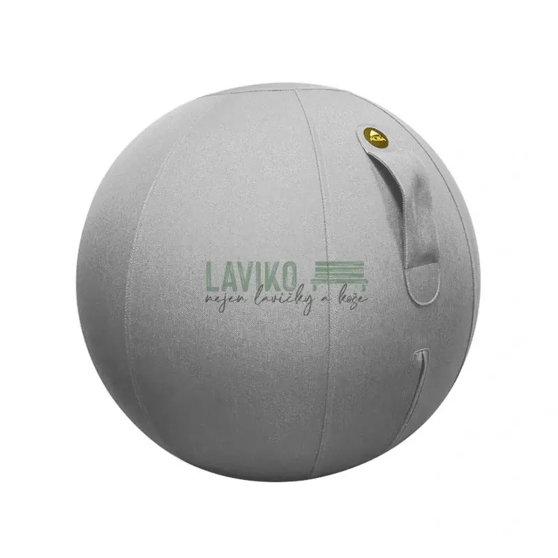 Balanční míč ACTIVE Plus pro zdravé sezení, šedá