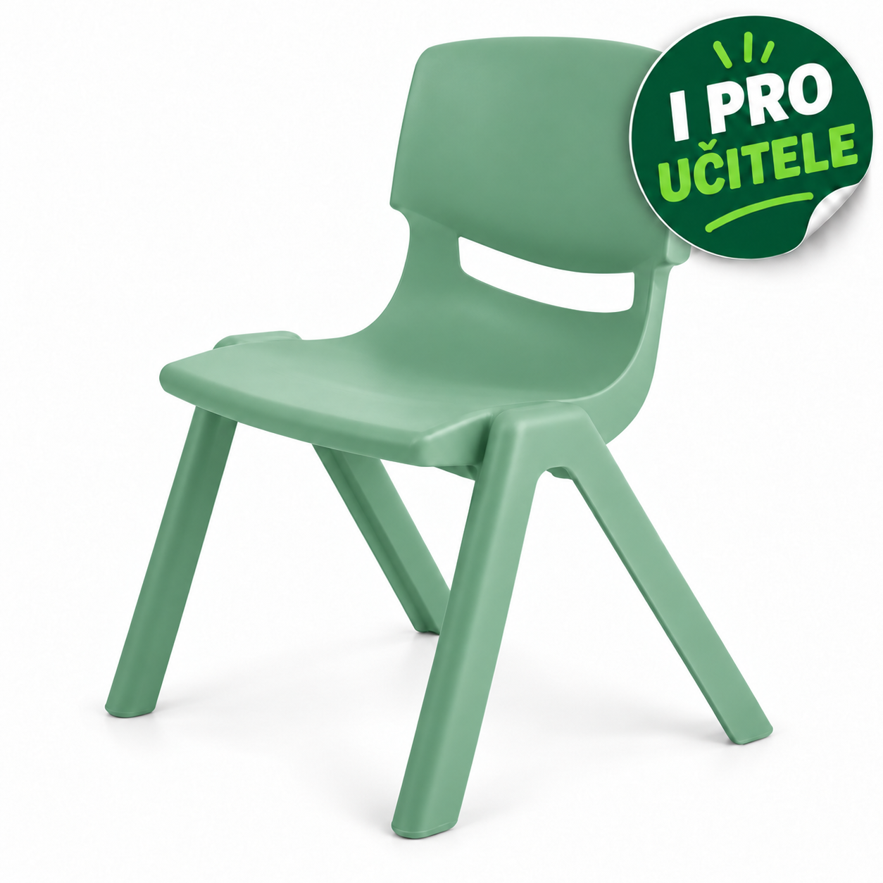 Dětská plastová židle LANA, mátová