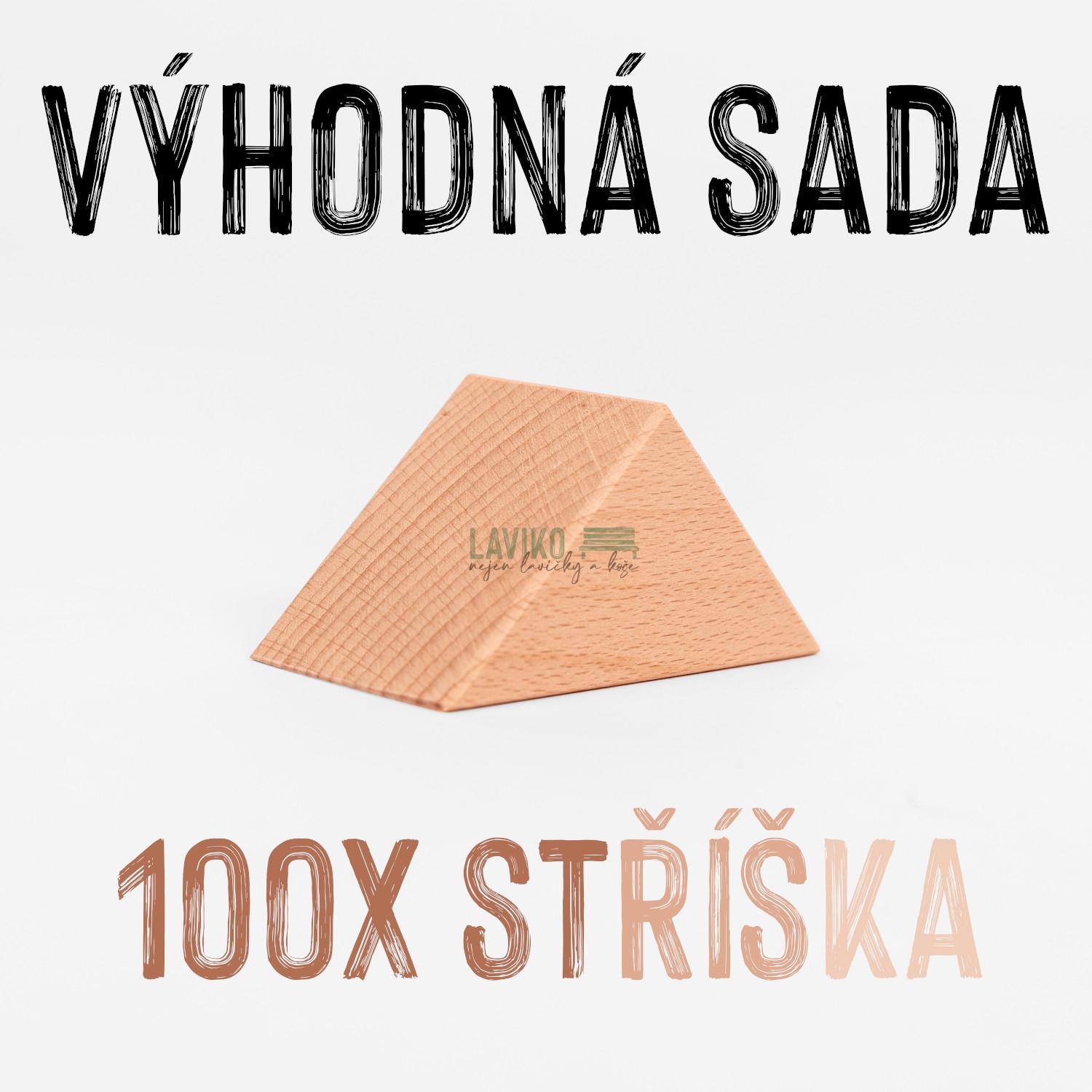 VÝHODNÁ SADA - ČESKÁ KOSTKA - 100x Stříška