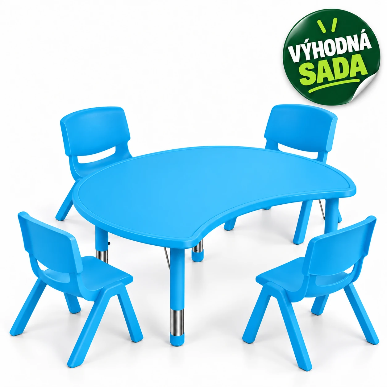 Výhodná sada MADDY jablíčko + 4 židličky LANA