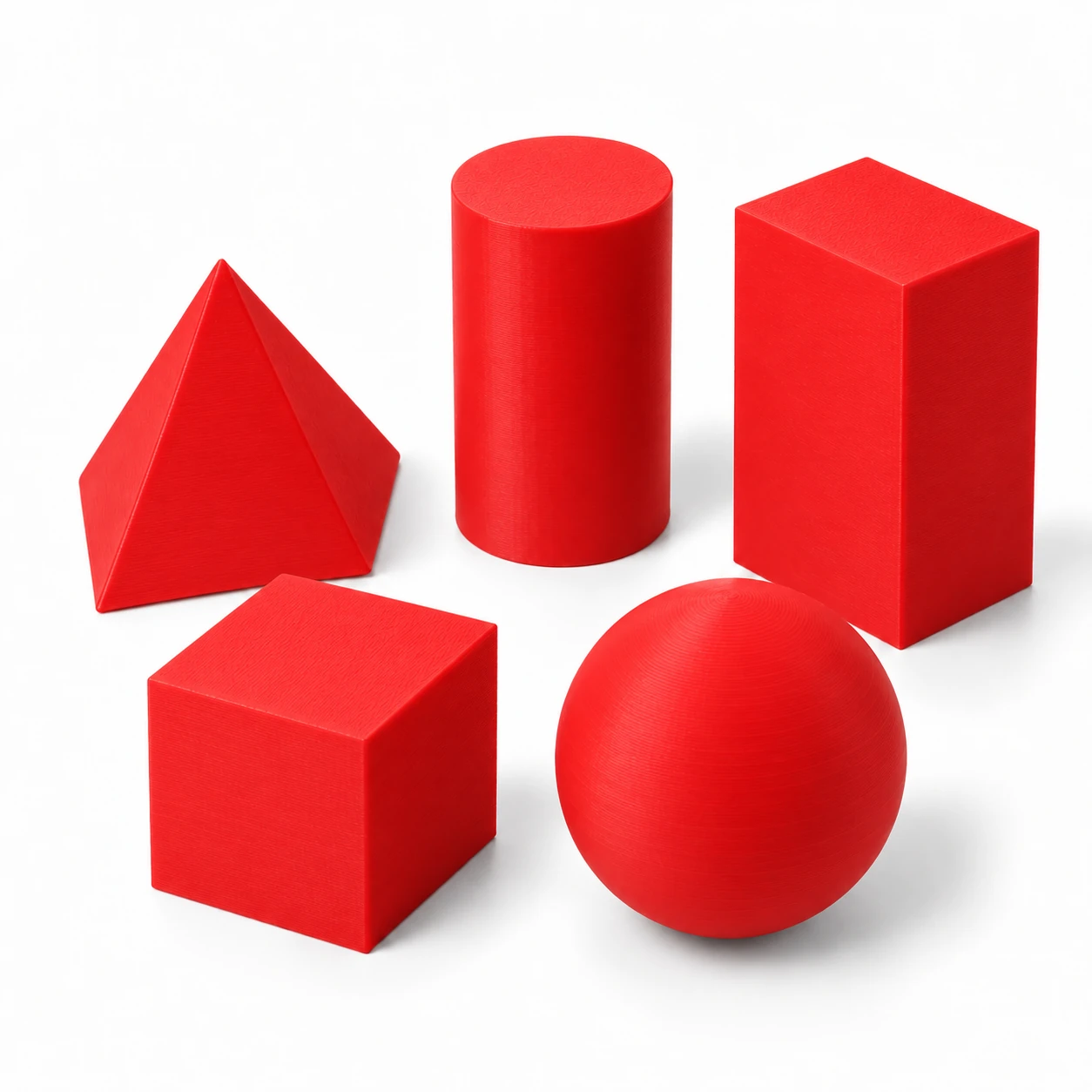 LavikoLab – Geometrická tělesa, základní sada (5 ks)