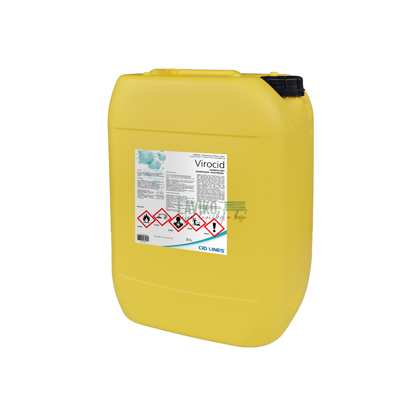 Virocid, 20 litrů