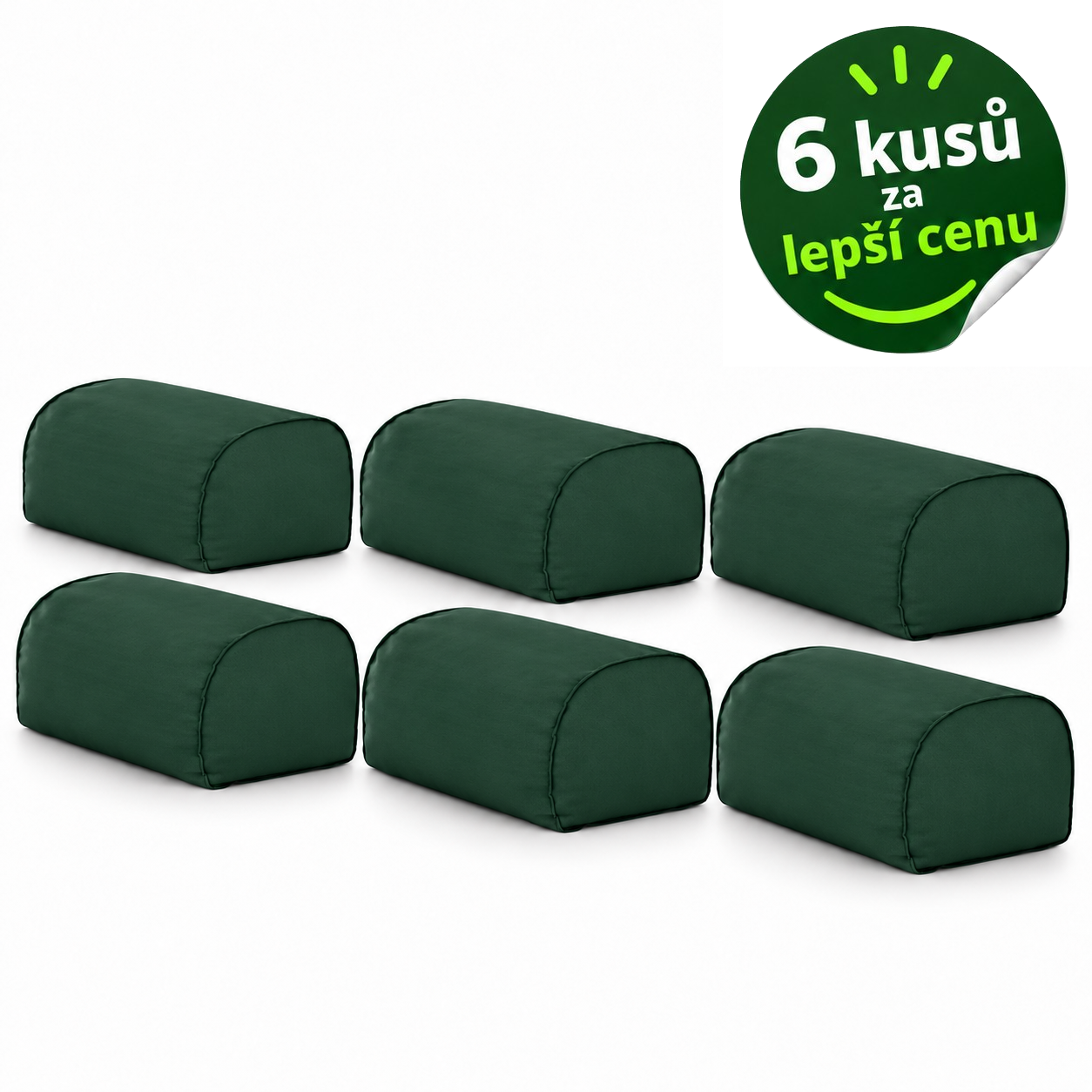 Výhodná sada 6× taburet KOKY – jedna barva