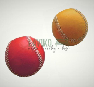 Kriketový míček, kožený, 150 gramů