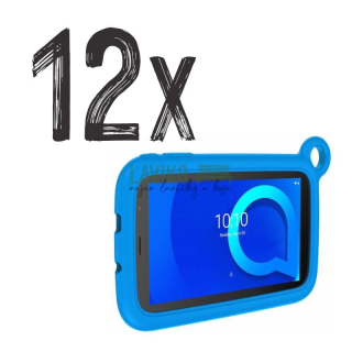 VÝHODNÁ SADA - 12x Tablet Alcatel oneT 7" Kids, modré pouzdro