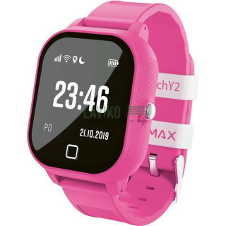 Chytré dětské hodinky LAMAX Watch Y2, růžové
