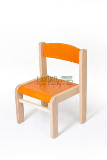 Dětská židlička ELISA, oranžová