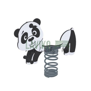 Pružinové houpadlo panda KUNG-FU