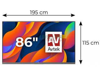 Interaktivní dotykový displej AVTEK 6 Connect 86"