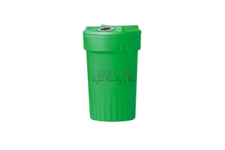 Plastový kontejner na tříděný odpad SENTO, zelený