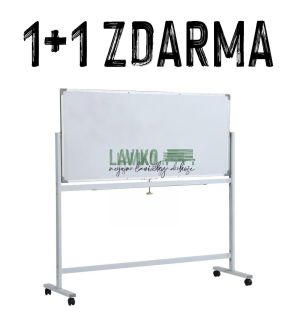 VÝHODNÁ SADA - 1+1 ZDARMA - Mobilní tabule EKONO, více rozměrů