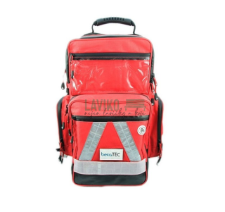 Zdravotnický batoh WaterStop Ultra Red - vybavený ProFireman, 20 litrů