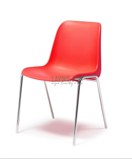 Jídelní židle WILLOW, červená