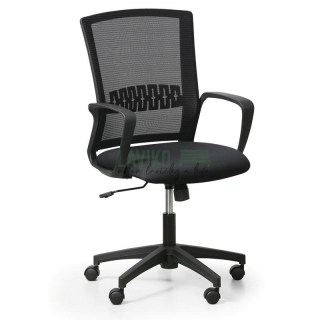 Kancelářská židle PATRICK, černá