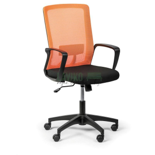 Kancelářská židle BASSO, oranžová