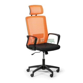 Kancelářská židle BARACA, oranžová