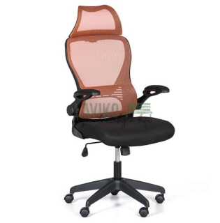 Kancelářská židle MORRIS, oranžová