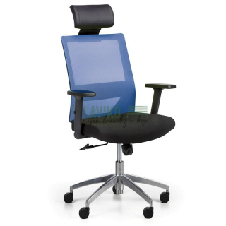 Kancelářská židle SCOTTY PLUS, modrá