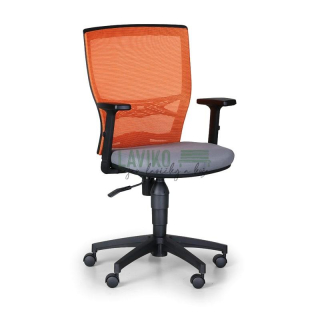 Kancelářská židle VENICE, oranžová