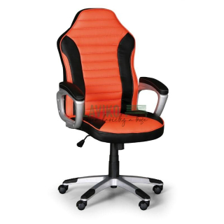 Kancelářská židle VELVET, oranžová