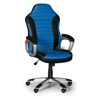 Kancelářská židle VELVET, modrá